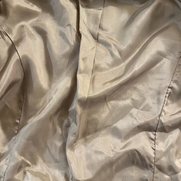 Valia Vintage Tan Blazer Wool Cashmere Blend - Picture 6 of 7